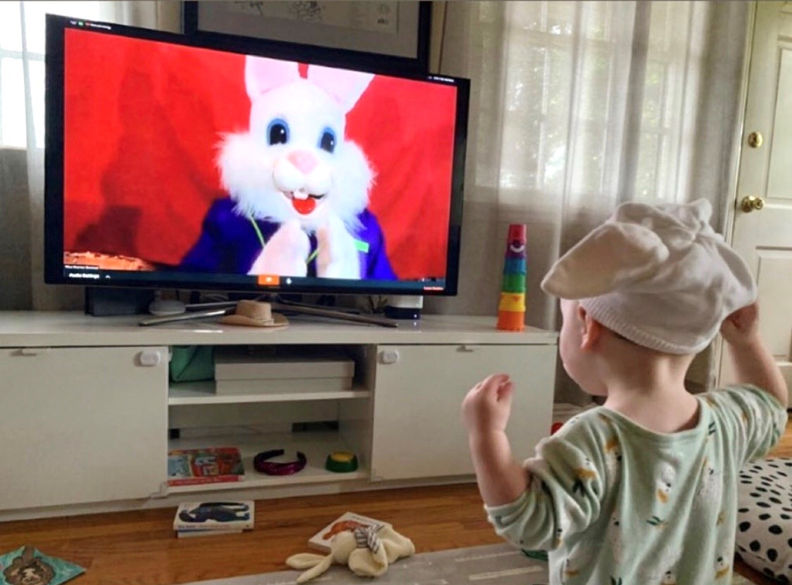 Virtual Easter Bunny Visit